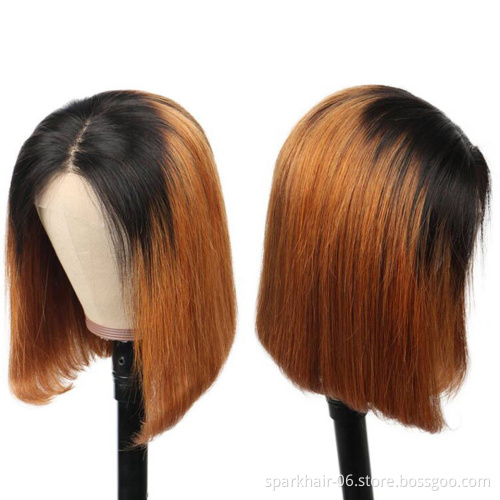 Brazilian Short Human Hair Wigs for Black Women Remy  Short Bob Curly Human Hair Wigs Pixie Cut Wigs